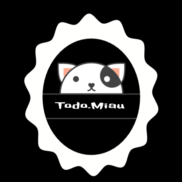logo gato contento